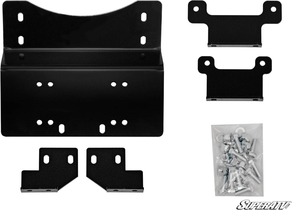 Black Ops 3500 lb Winch with Winch Mounting Plate Z2797