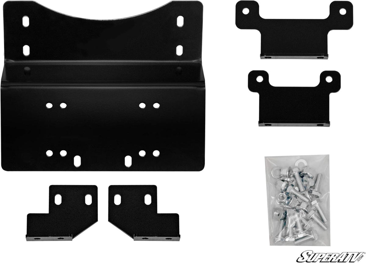 Black Ops 3500 lb Winch with Winch Mounting Plate Z2797