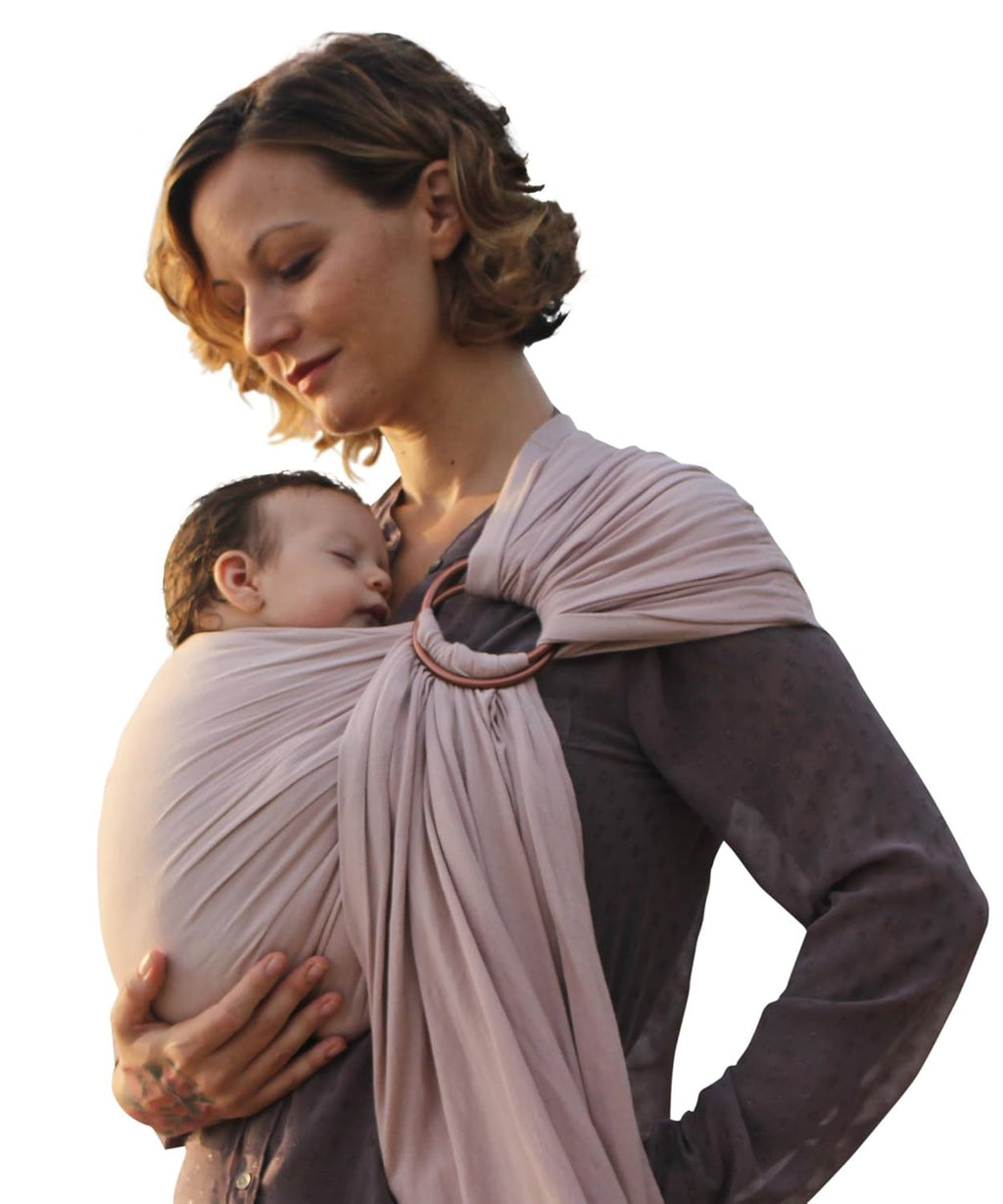 Bamboo and Linen Ring Sling Baby Carrier G960338