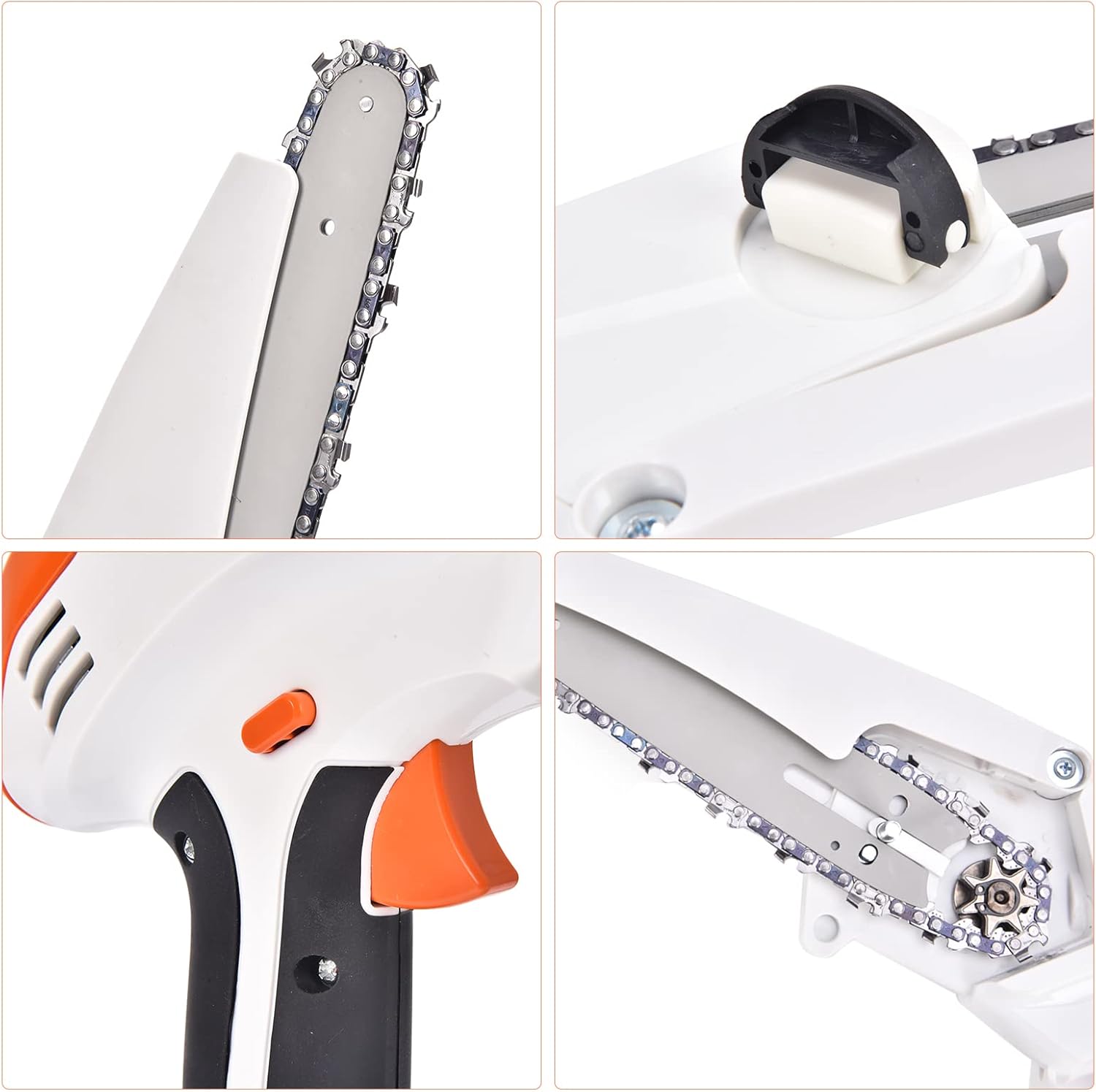 Mini Chainsaw Cordless 6'' 36V with 2 Rechargeable Batteries N223393