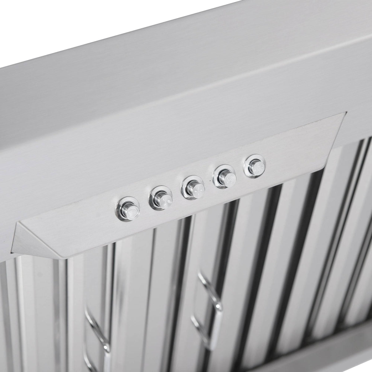 Stainless Steel Ducted Under Cabinet Range Hood with Push Button Controls, LED Lighting and Permanent Filters T325295