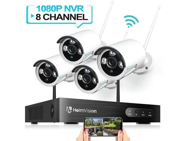 1080p 8CH NVR Wireless Security Camera System K315034