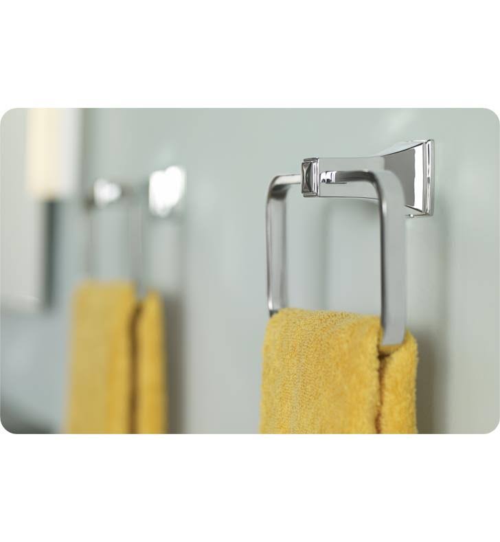 Polished Chrome Towel Ring B9611