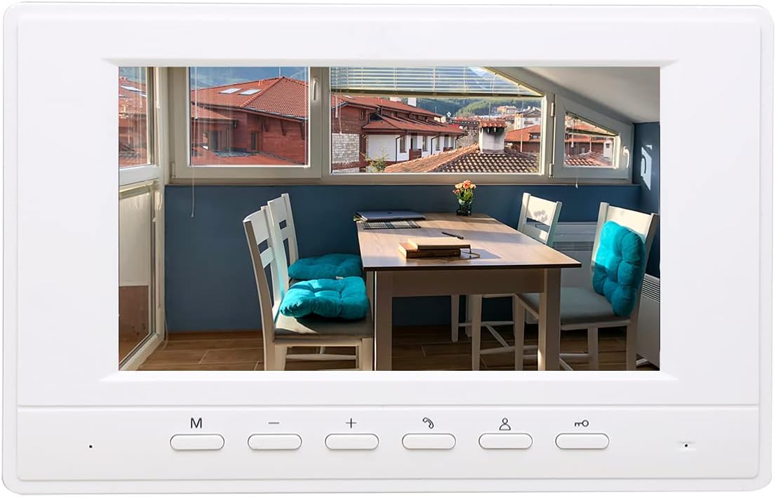 7 Inches Wired Video Door Phone System with IR Night Vision Camera B3949