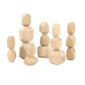 Wooden Stacking Stones Building Blocks K104019