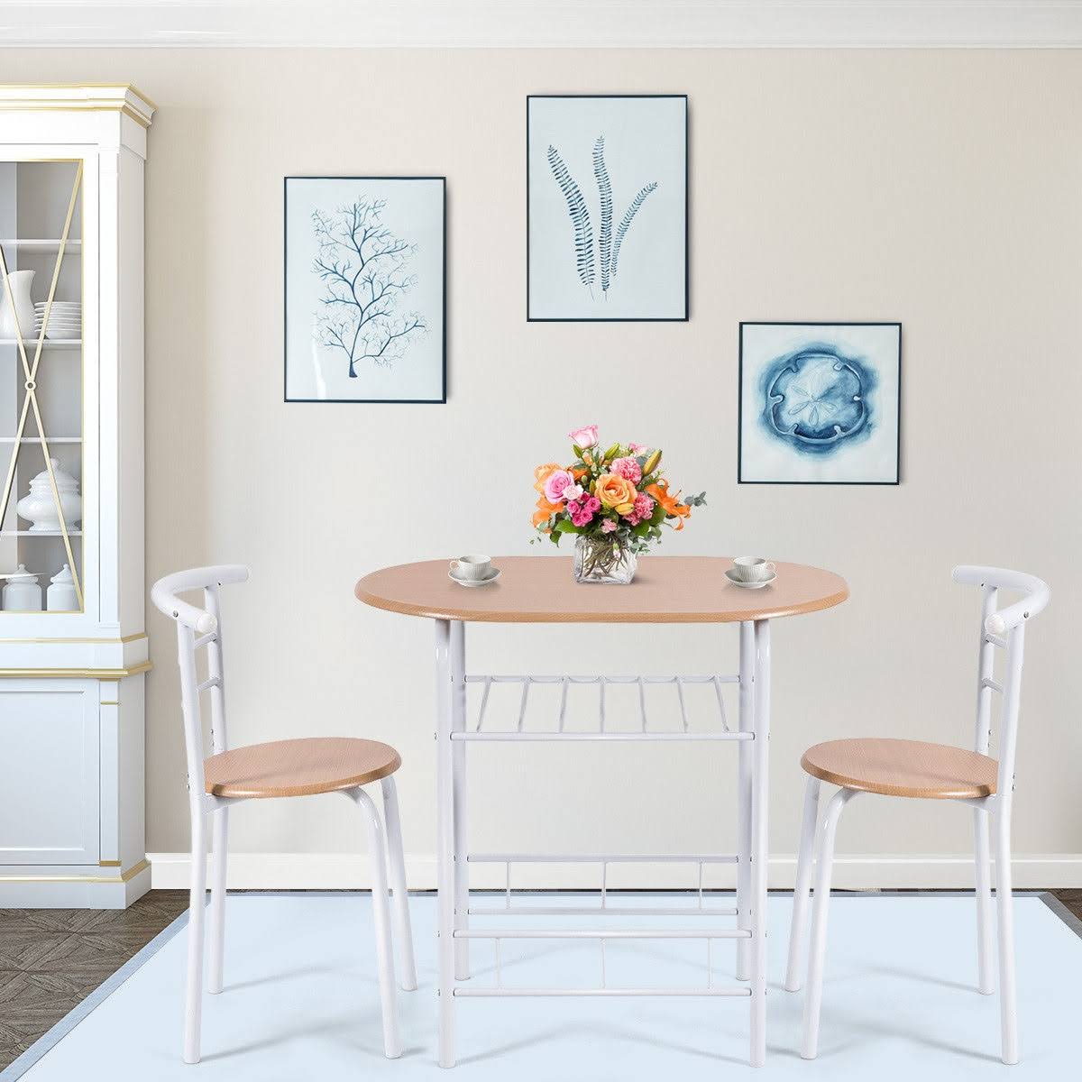 3 Piece Dining Set Table 2 Chairs M39932