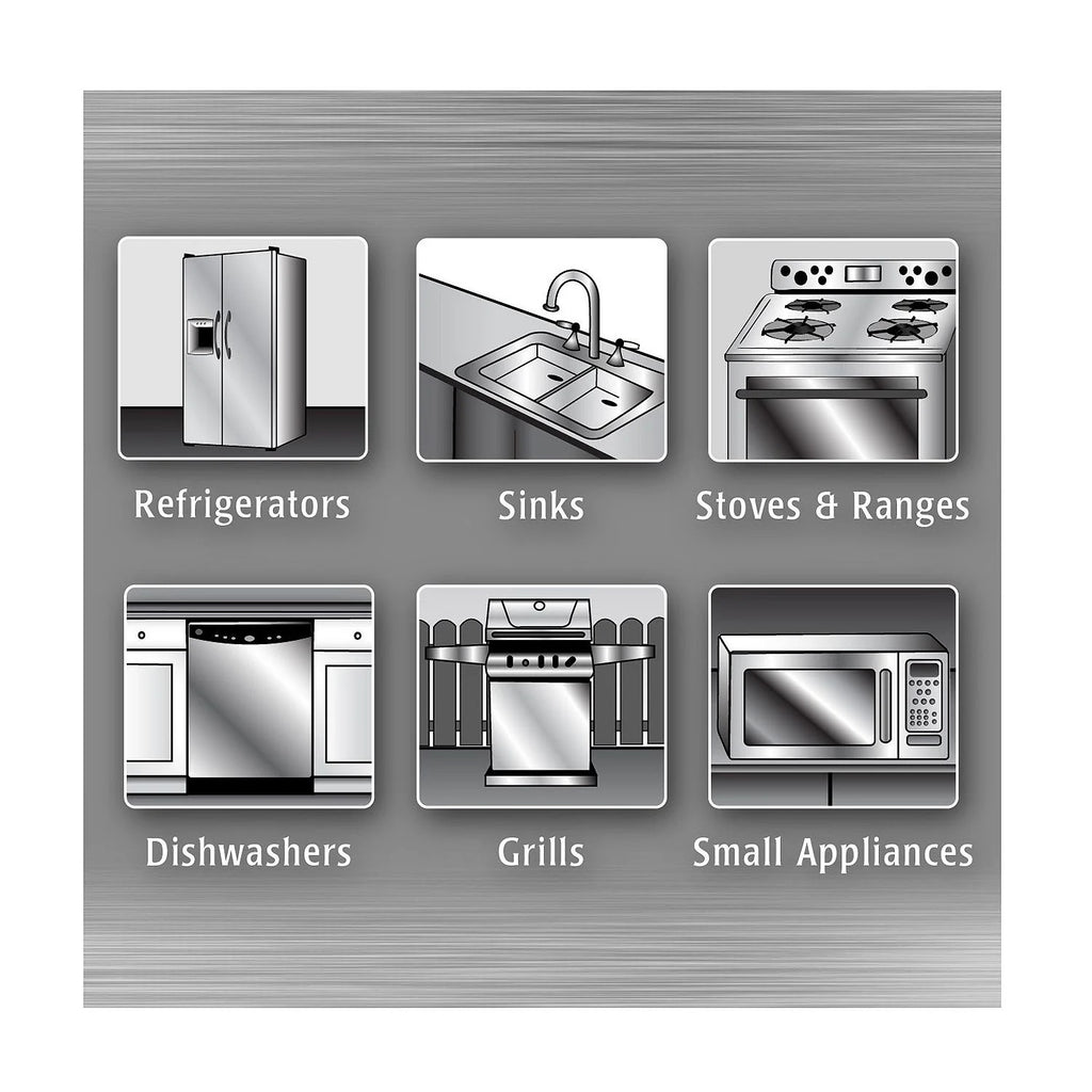 Stainless Steel Cleaner and Polish 17 Ounce 3 Count W96044