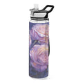 Purple 32oz Tritan Sports Water Bottle with Straw K569