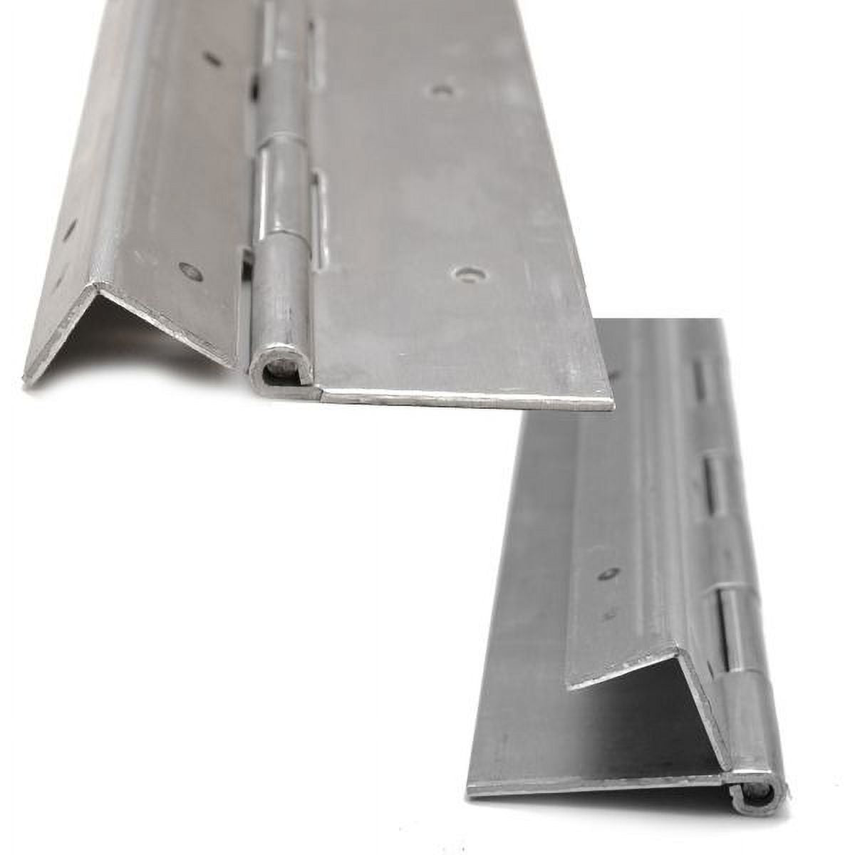 Aluminum 3/4 x 3 1/4 x 12 Inch 12 Gauge Offset Seat Hatch Hinge (Pair) R155