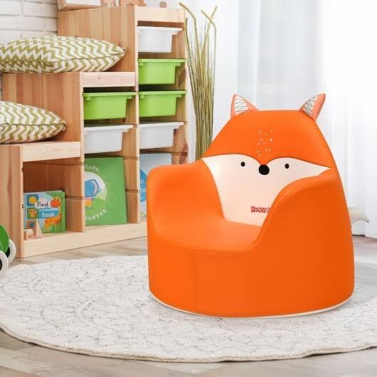 Blue Kids Cartoon Sofa Armchair Couch L597389