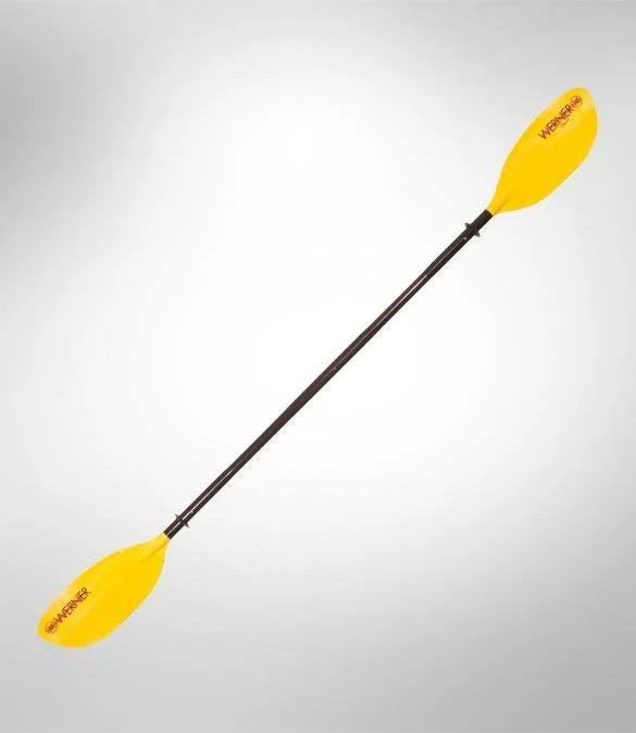 2-Piece Paddle Straight Shaft Yellow 240cm V5497