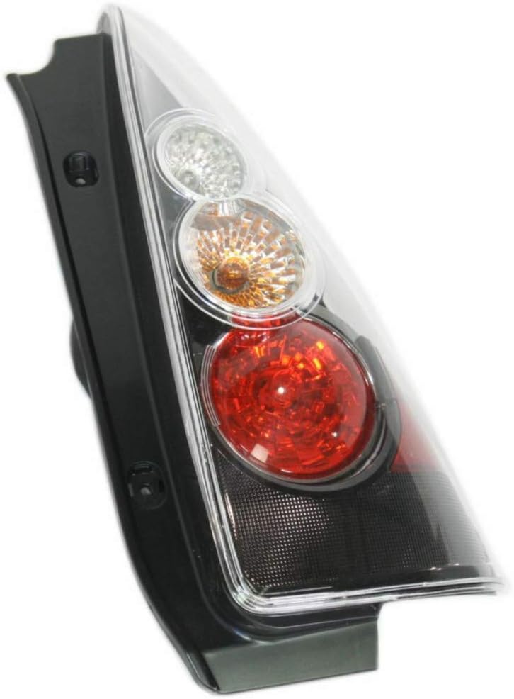 Black Housing Tail Light Pair for Mazda 5 2007 H859