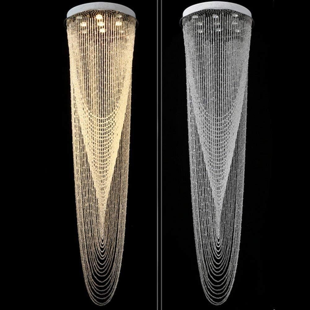 Modern Crystal Chandelier, H91'' High K40869