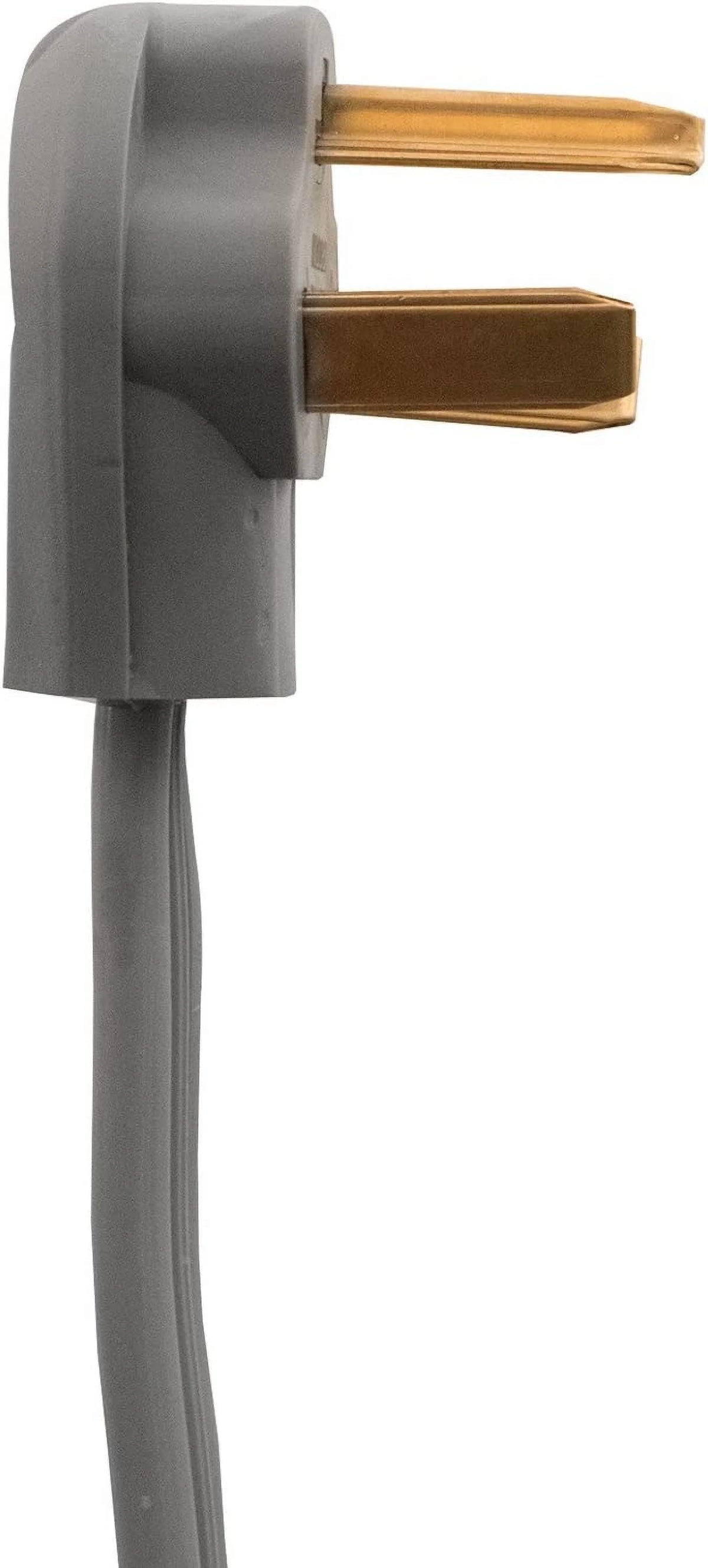 6 Foot 30-Amp Dryer Cord with 3 Eyelet Connectors V5234