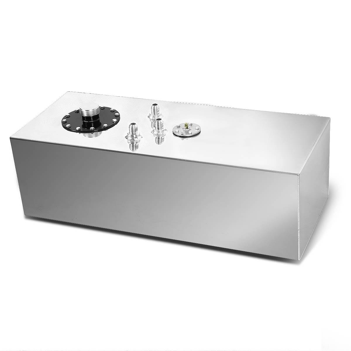 15-Gallon Top-Feed Aluminum Fuel Cell Gas Tank with Level Sender and Cap O92028