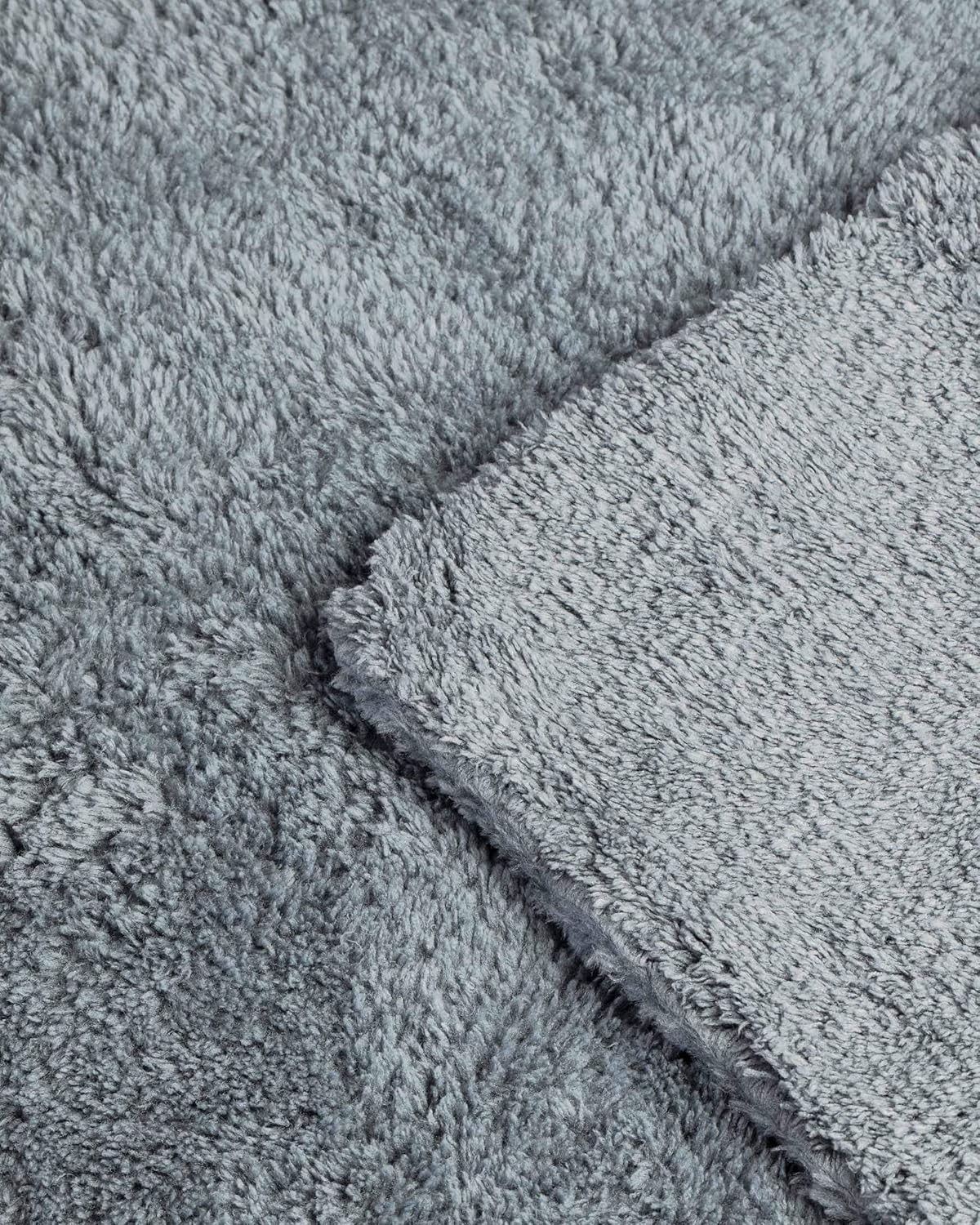 Grey Edgeless Microfiber Towel 480gsm 16 x 16 inches 12 Pack K3327