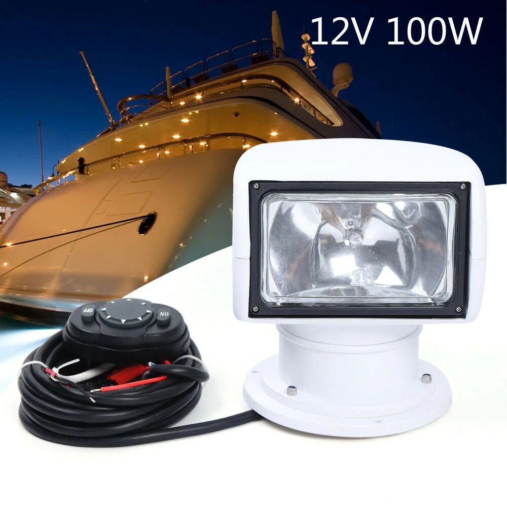 White 12V Remote Control Spotlight K552816