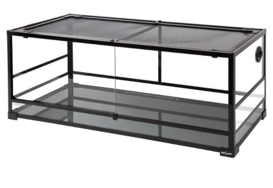 Black Glass Terrarium V98003