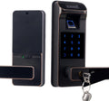 Fingerprint Door Lock with Touchscreen and OLED Display, Keypad, Passcode (Aged Bronze) Y6064