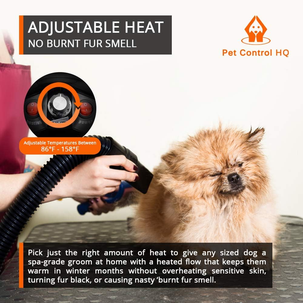 Dog Blow Dryer 4.5HP 2800W High Velocity 2 Motor B3703