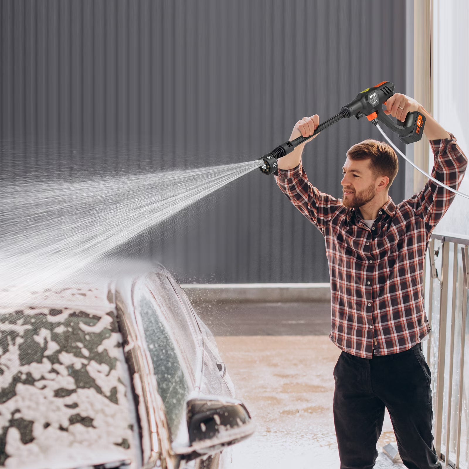 Cordless High Pressure Washer Car Gun 652 PSI J3327