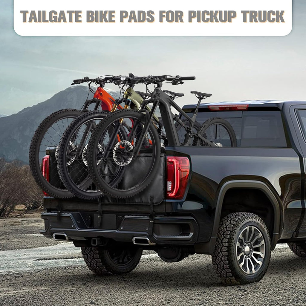 Tailgate Pad for Pickup Truck Bike Rack up to 5 Bikes F4542