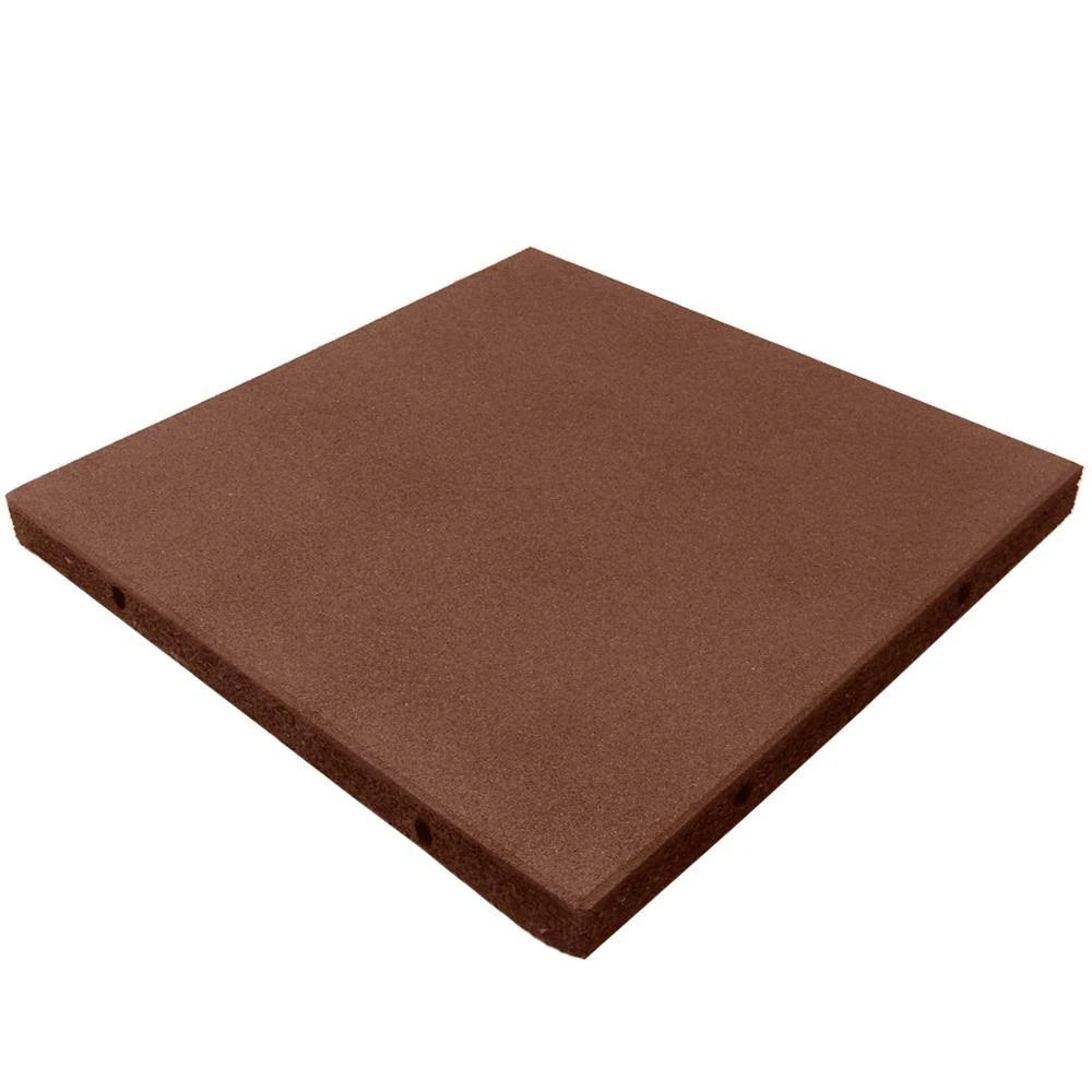 Terra Cota 10 Pack 20 x 20 x 2.5 in. Interlocking Playground Tiles L489409