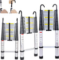 20.34 FT Aluminum Telescoping Multi-Position Ladder with Detachable Hook W824
