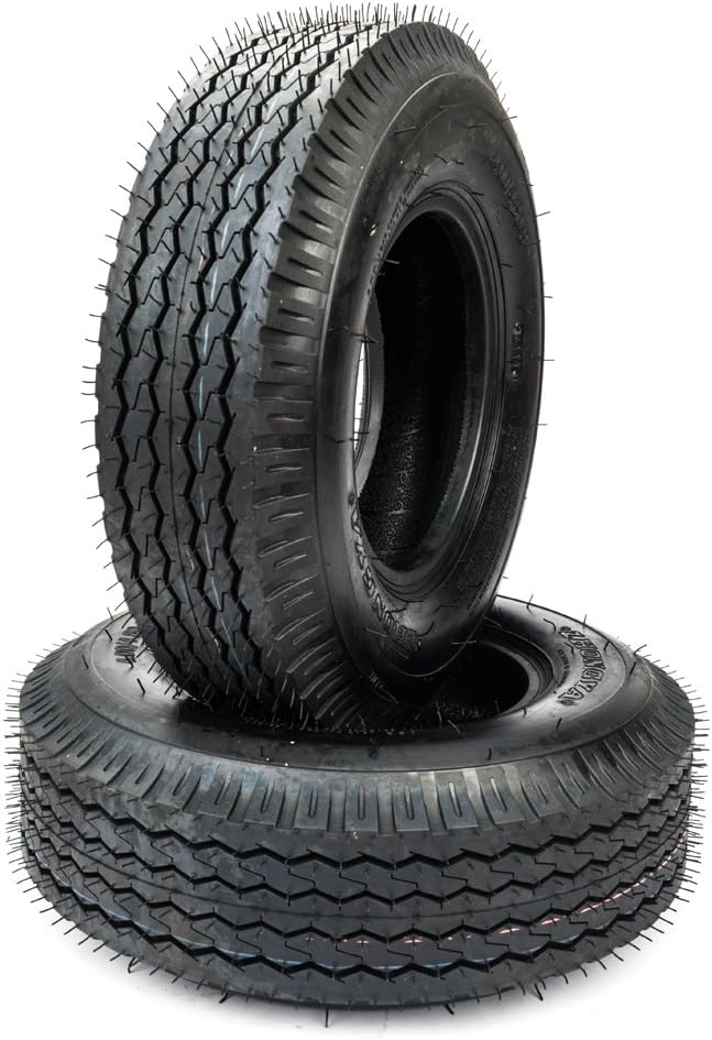 2Pcs 4.80-8 Tubeless Trailer Tires L758685
