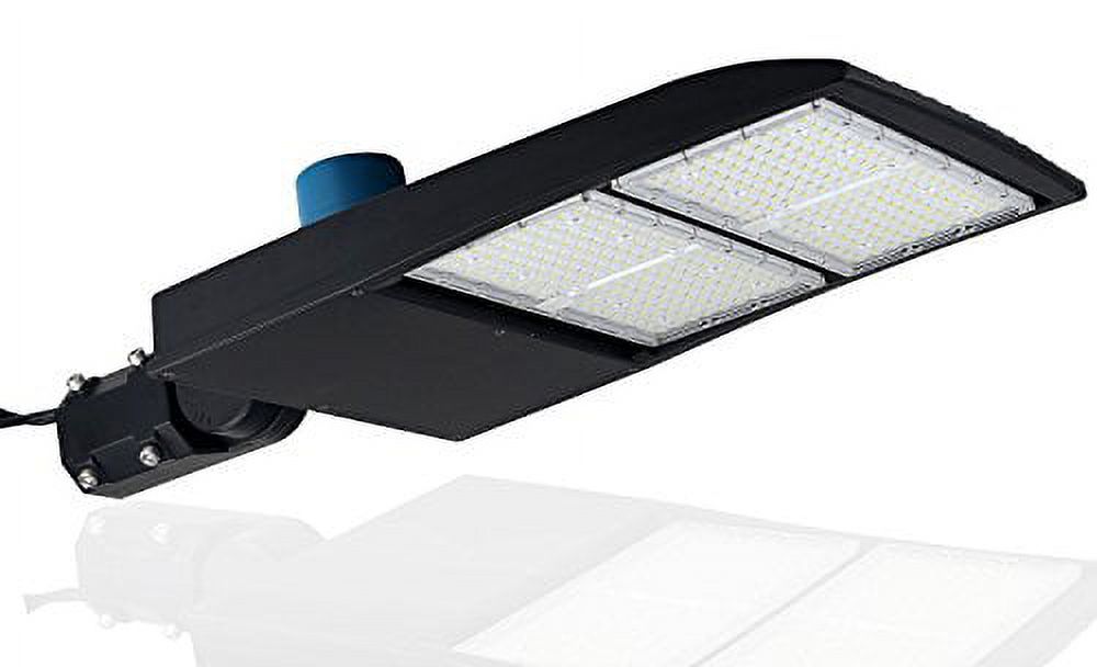 300 Watt LED Shoebox Light, Dimmable, With Photocell, Slip Fit Mount M175