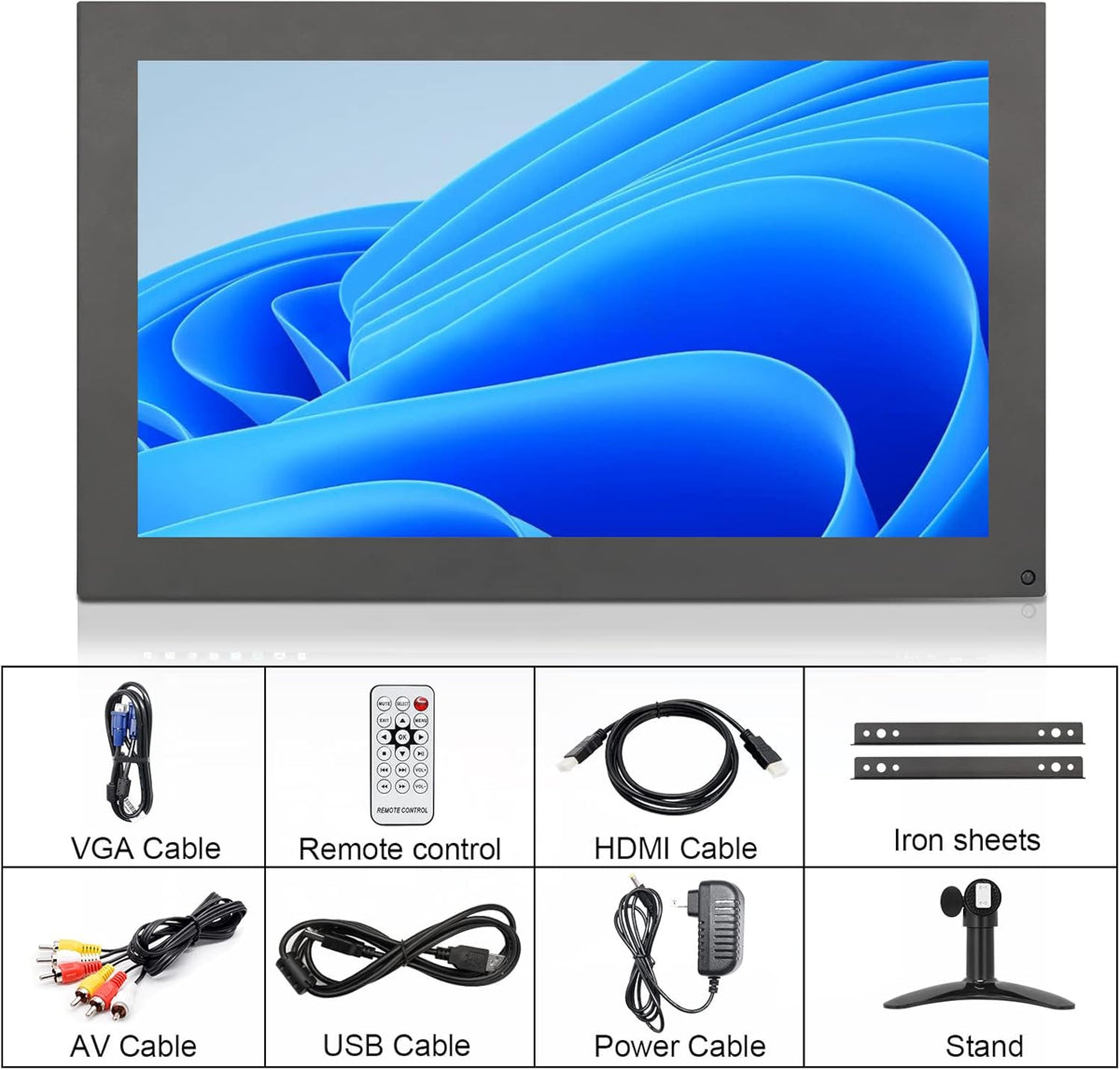 12.1 Inch Touchscreen Monitor with HDMI/VGA/BNC/AV/USB Input K9414