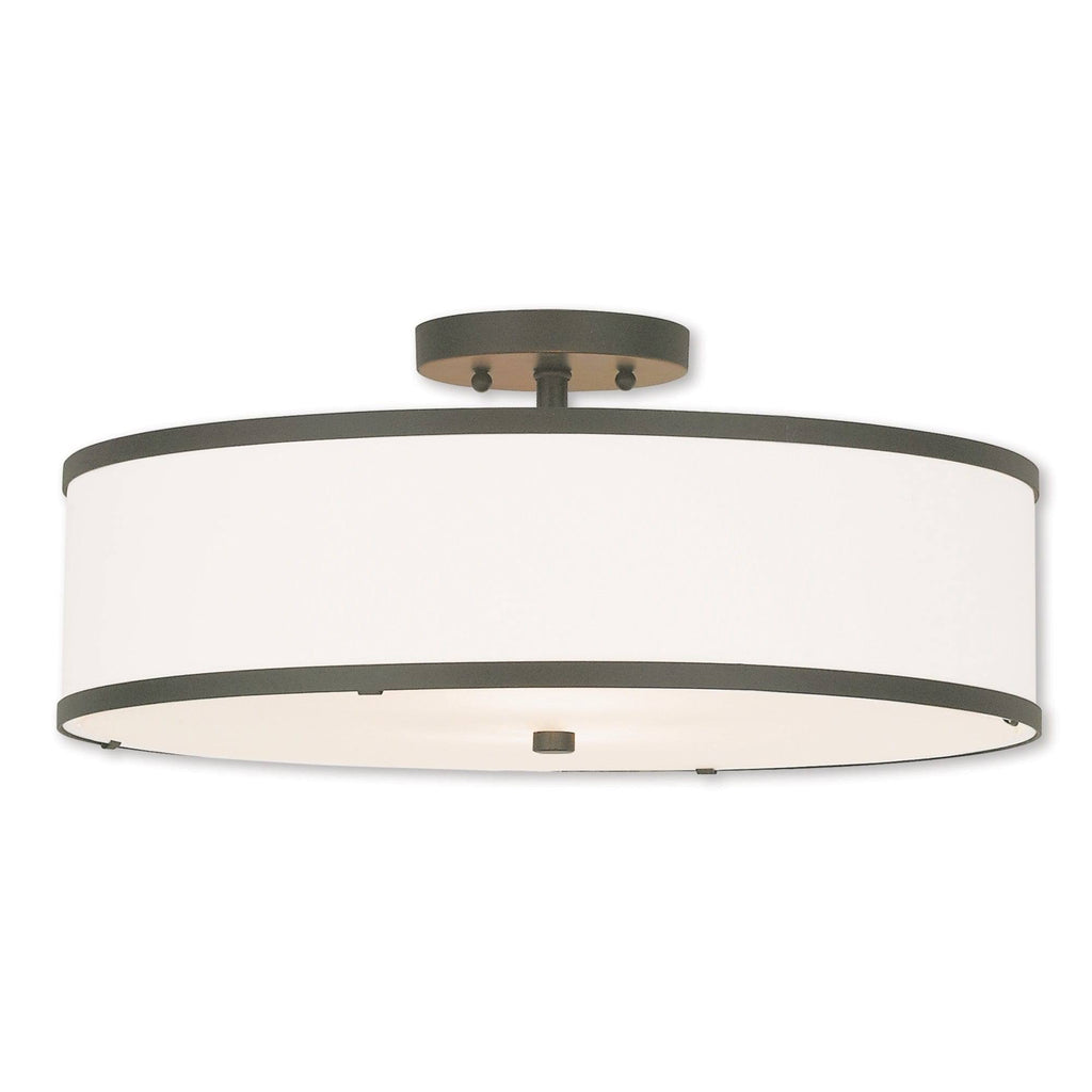 Bronze 3 Light Ceiling Mount V372