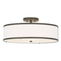 Bronze 3 Light Ceiling Mount V372