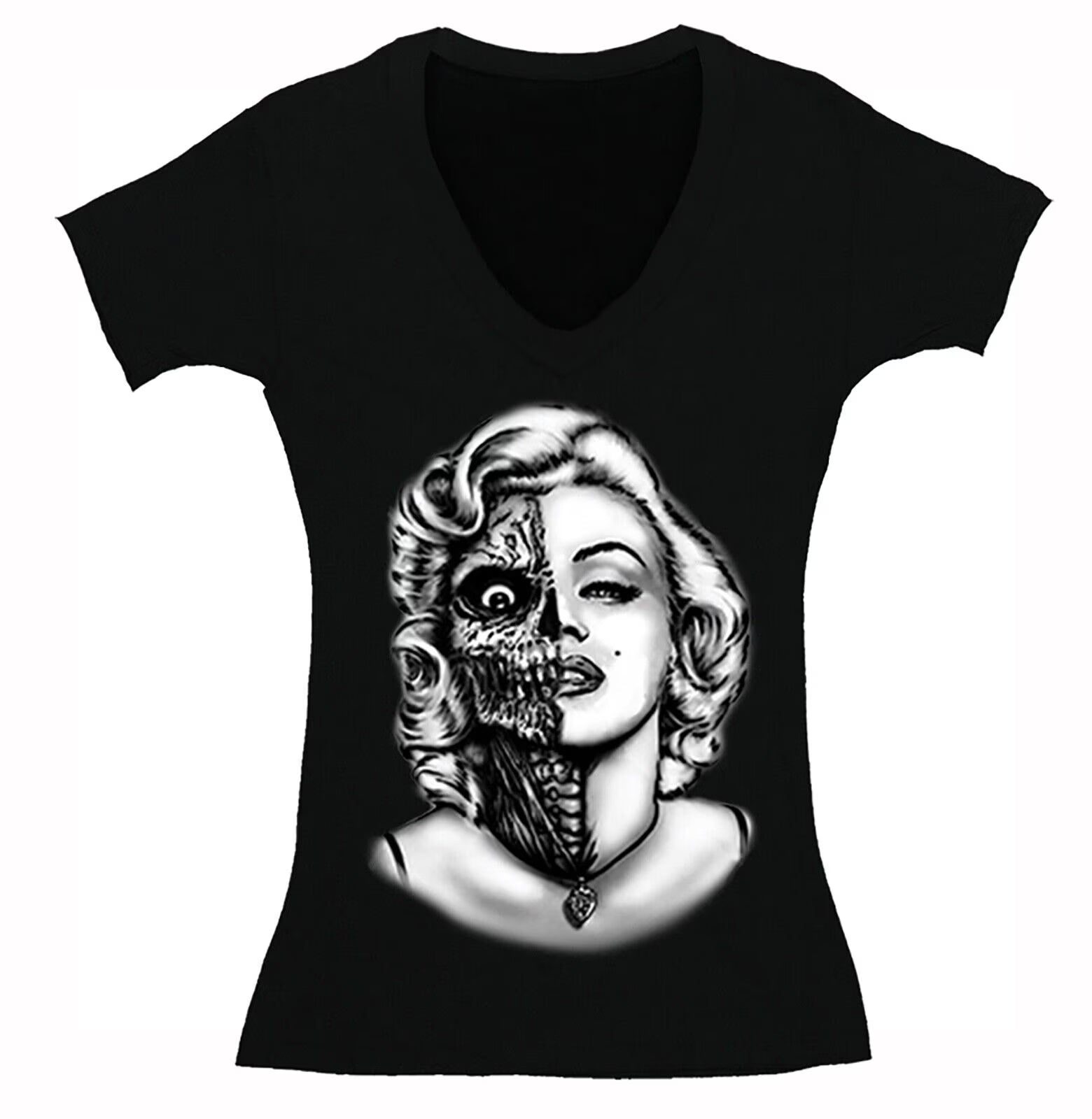 Sugar Skull Zombie T-shirt R1640