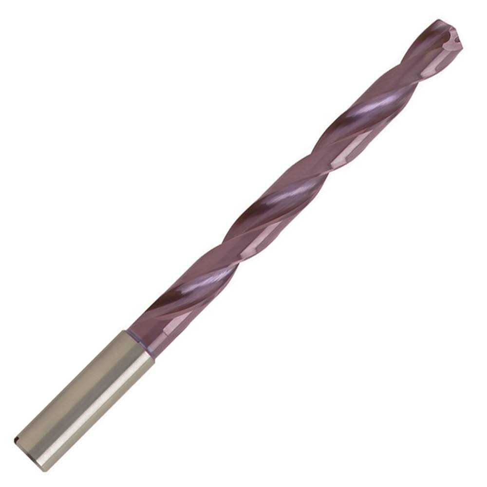 11.5mm Carbide Coolant Fed Drill with Reinforced Straight Shank Z348