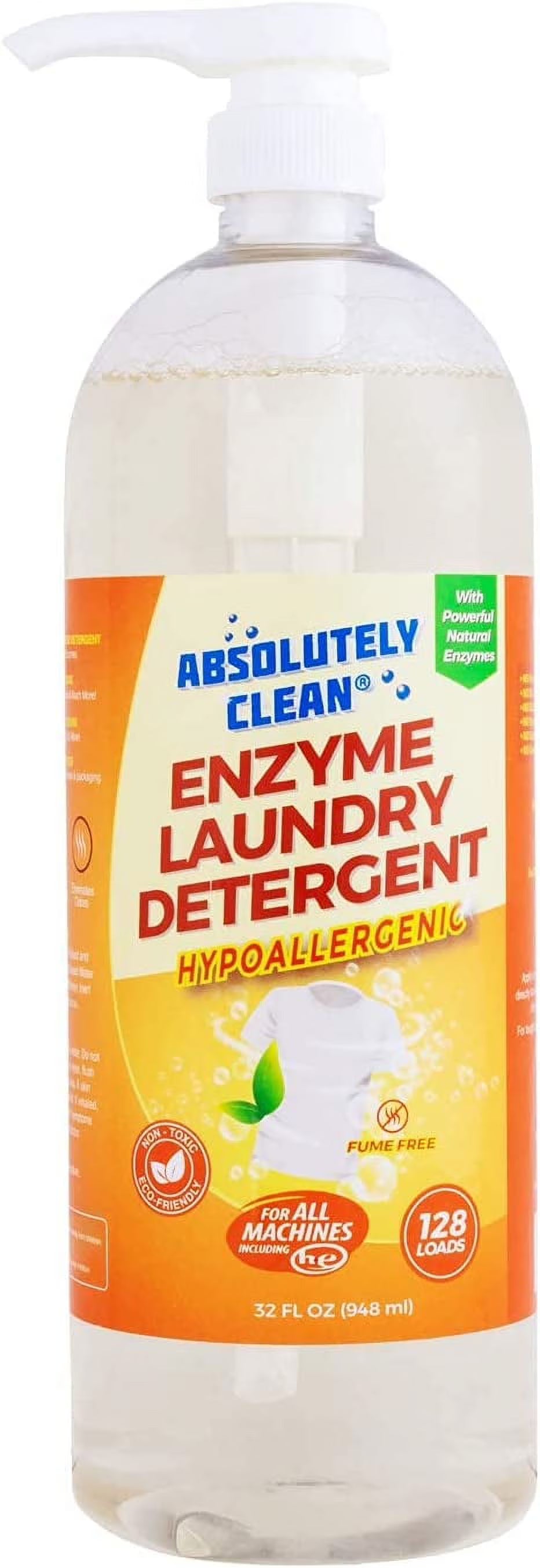 Laundry Detergent Liquid 128 Loads 32oz Bottle C463344
