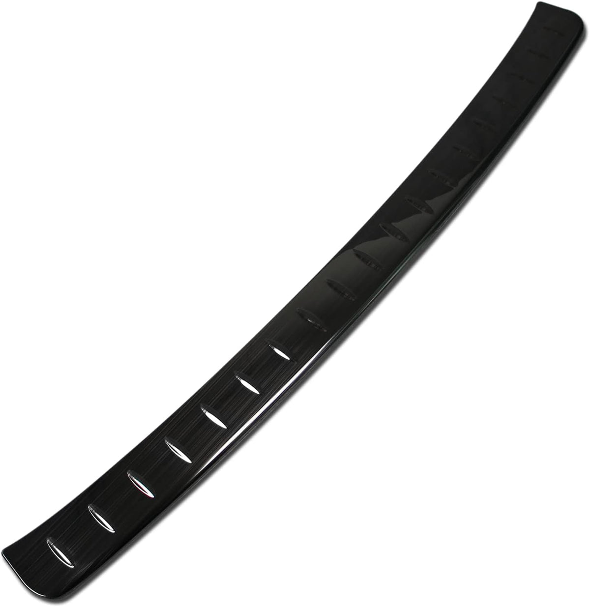Silver Rear Outside Bumper Sill Plate Guard Trim I432
