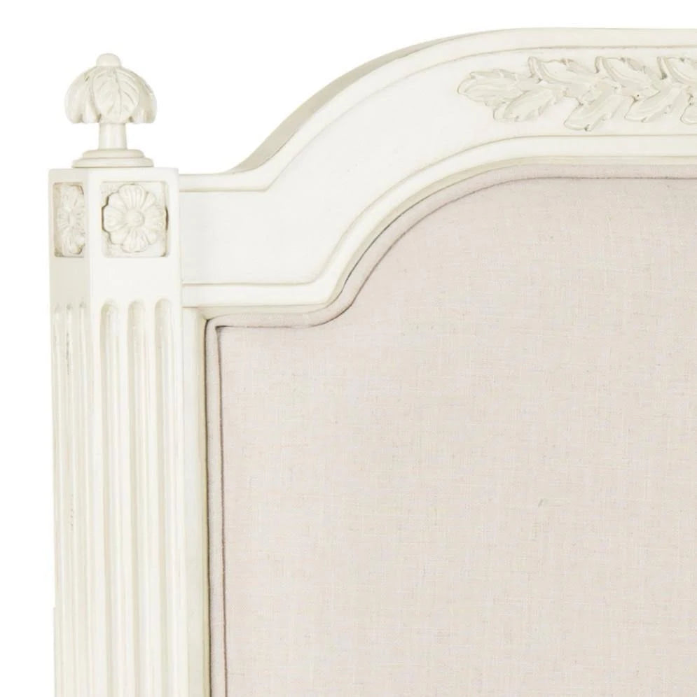 Beige Linen Queen Headboard R3369