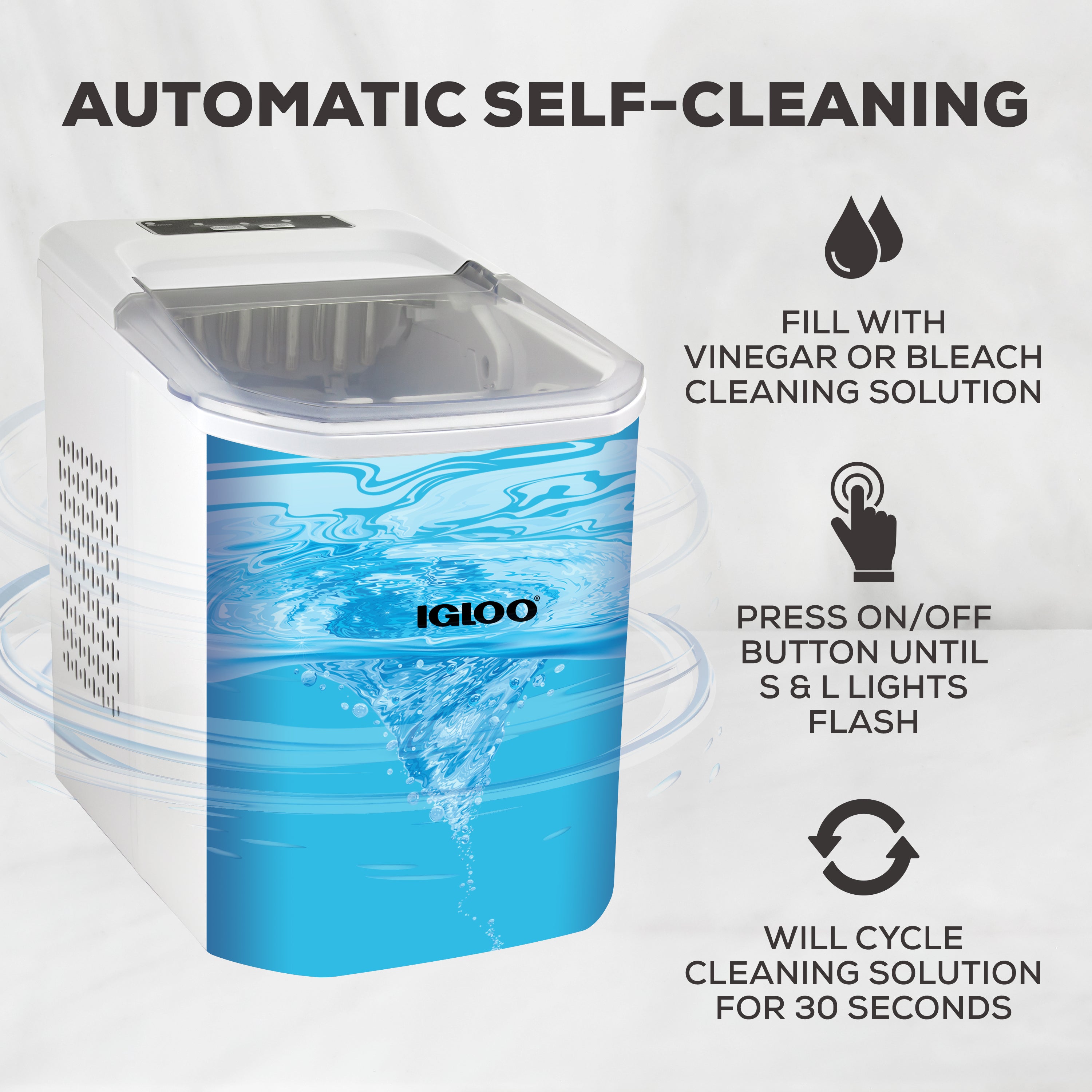 26-Pound Automatic Self-Cleaning Ice Maker O8881