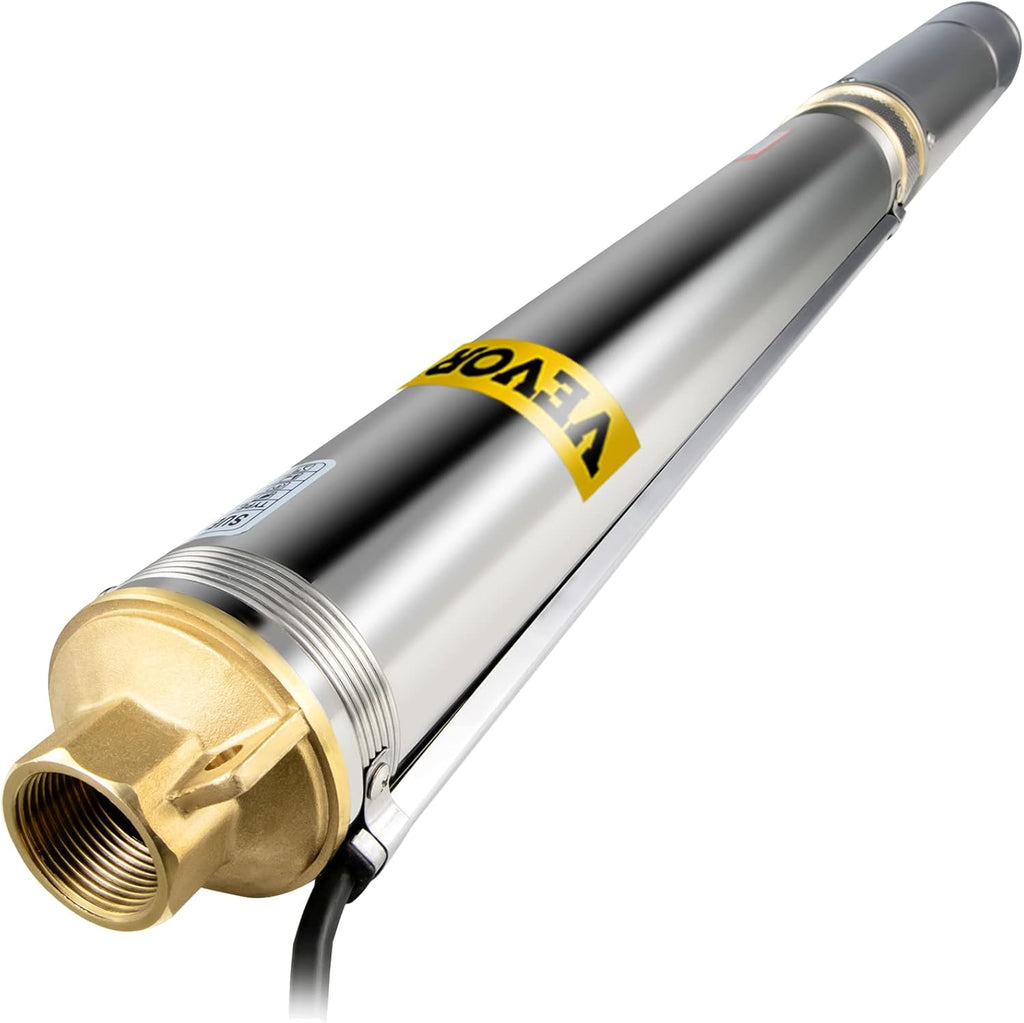 2 HP 220V Submersible Stainless Steel Deep Well Pump X78178