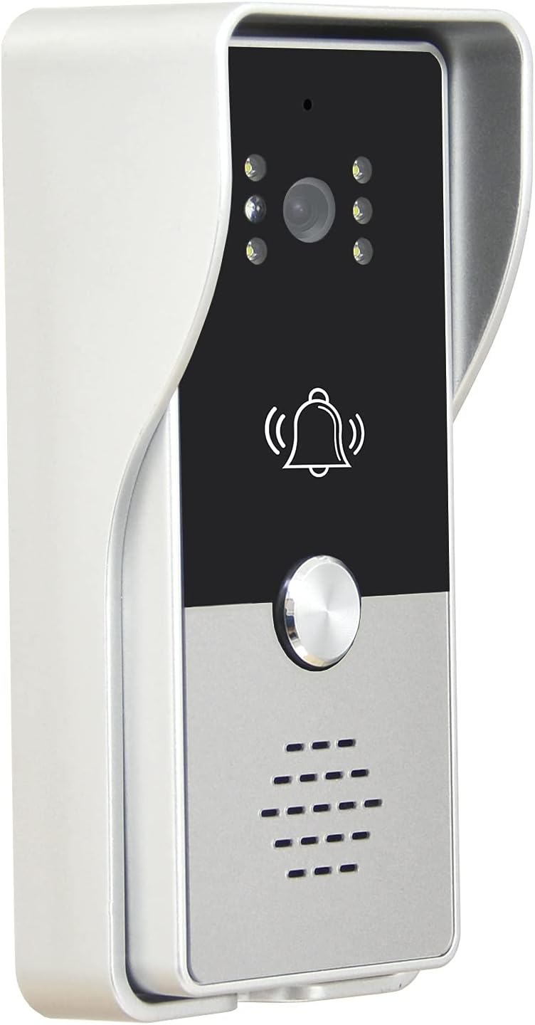 7 Inches Wired Video Door Phone System with IR Night Vision Camera B3949