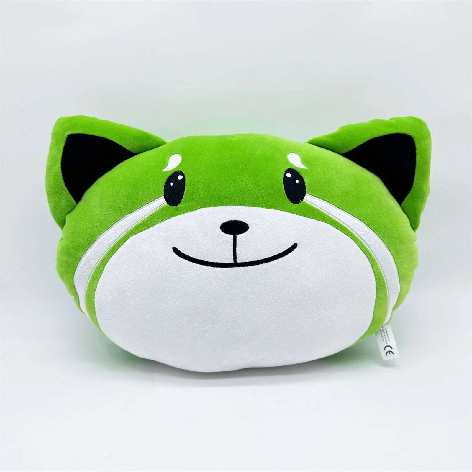 Green Foxes Plush Stuffed Animal Pillow Toy K98407