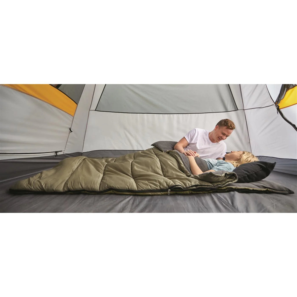 Canvas Double Sleeping Bag 2-Person Q696