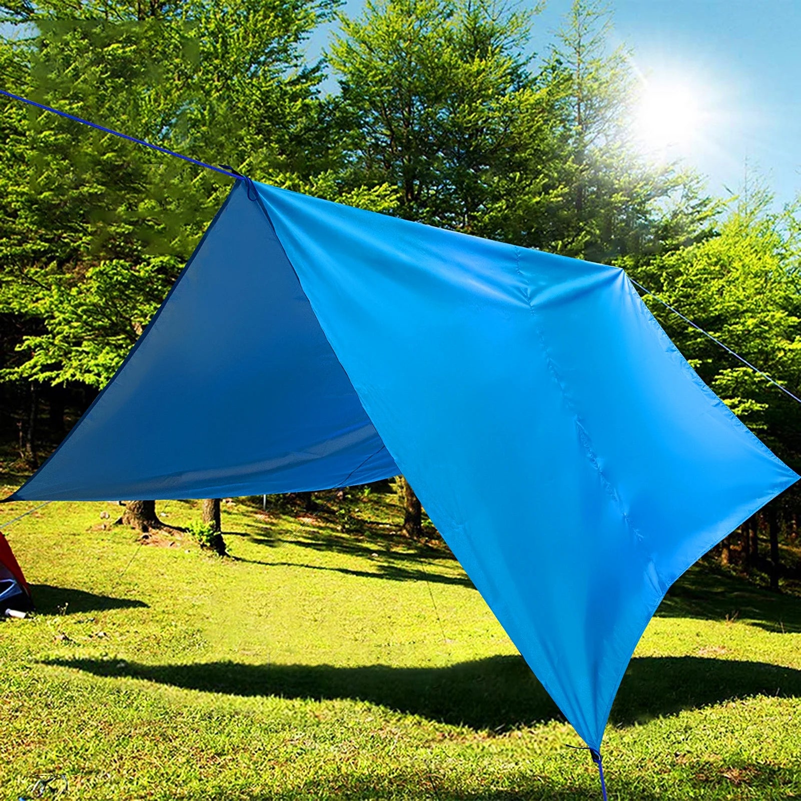 9.8 * 9.8ft Waterproof Camping Tarp Canopy I211
