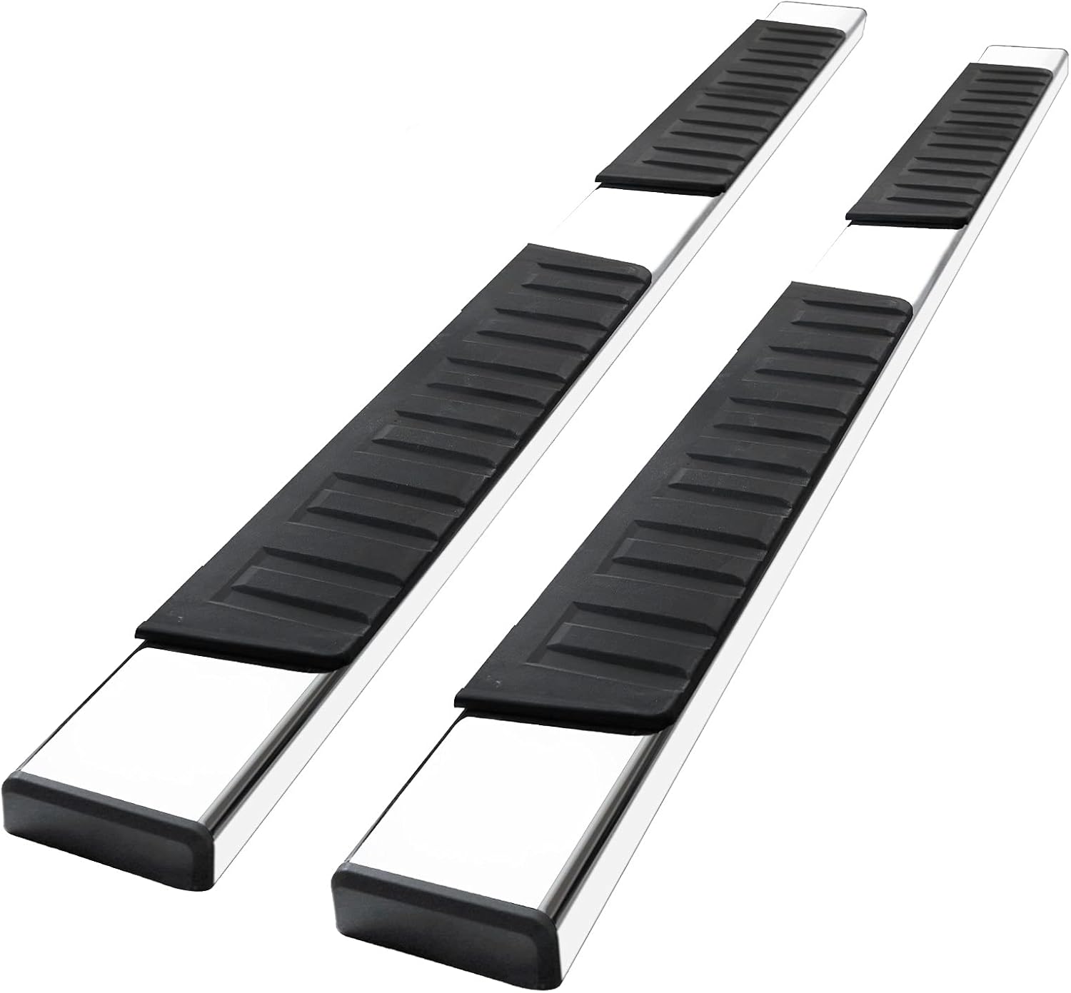 Black Running Boards for Toyota Tacoma Double Cab X7760