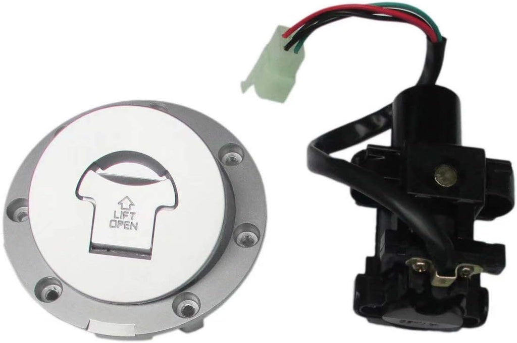 Ignition Switch Fuel Gas Cap Seat Lock Key Set F812