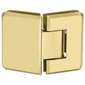 Satin Brass 135 Degree Glass-to-Glass Standard Hinge S409