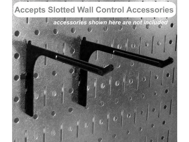 White Metal Pegboard Tool Storage Kit C3566