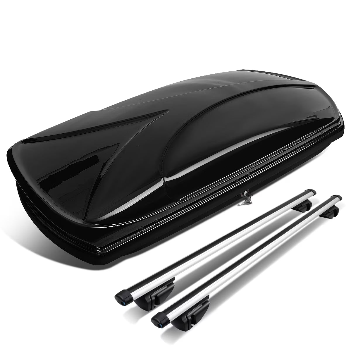 135cm Adjustable Aluminum Roof Top Cross Bar with Storage Cargo Baggage Carrier H546