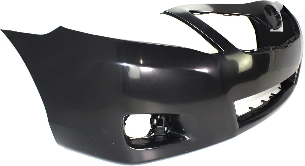 Front Bumper Cover Primed Plastic With Fog Light Holes C4374
